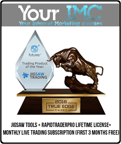 Jigsaw Tools + RapidTraderPro Lifetime License+ Monthly Live Trading Subscription (first 3 months free)