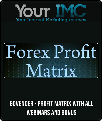 Govender - Profit Matrix with all webinars and bonus