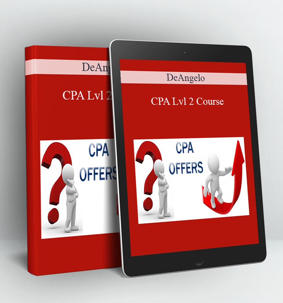 CPA Lvl 2 Course - DeAngelo