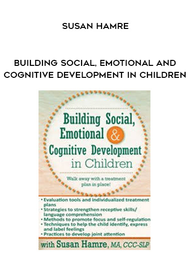 Building Social, Emotional and Cognitive Development in Children – Susan Hamre