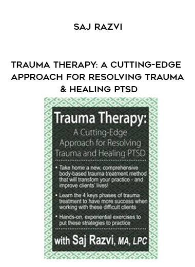 Trauma Therapy: A Cutting-Edge Approach for Resolving Trauma & Healing ...