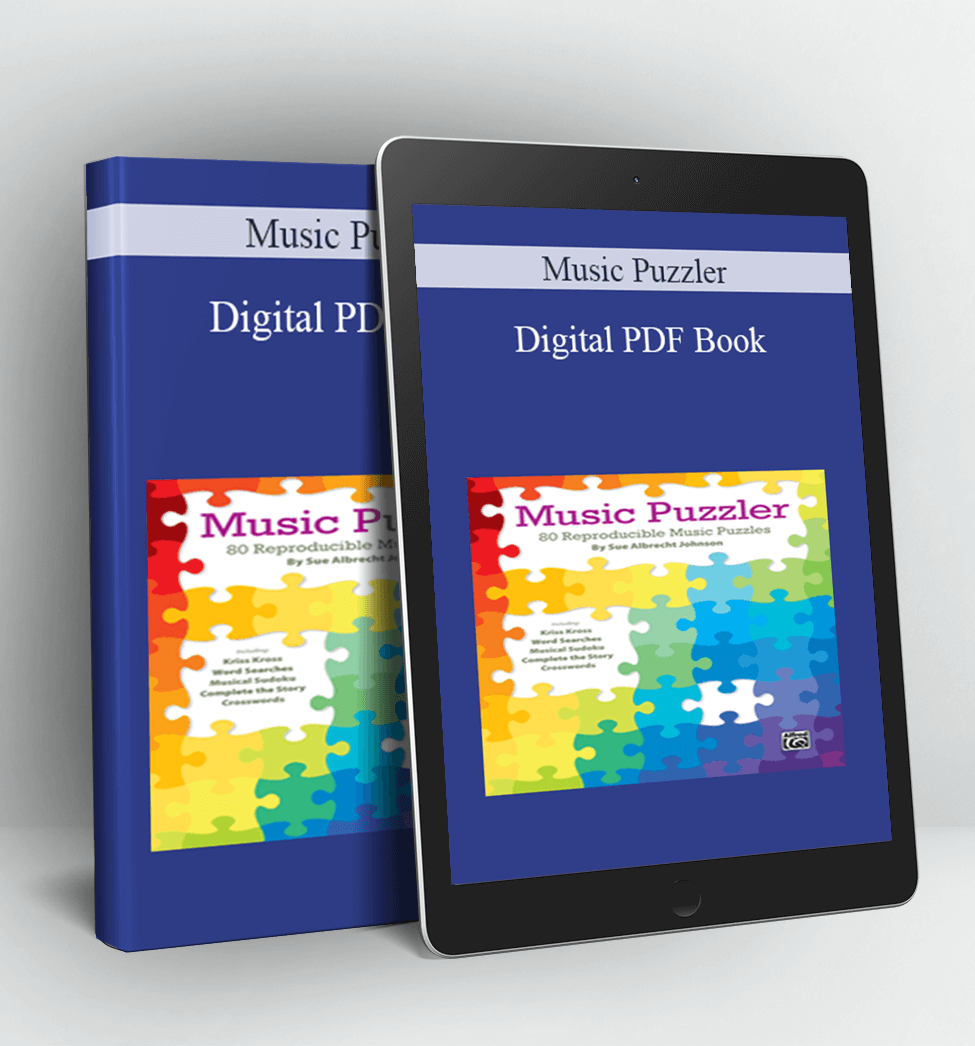 Digital PDF Book - Music Puzzler