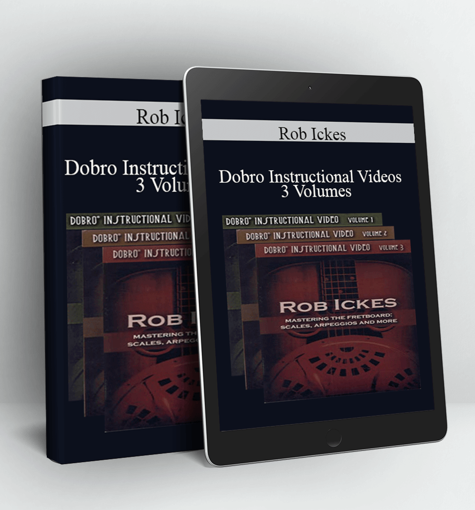 Dobro Instructional Videos 3 Volumes - Rob Ickes