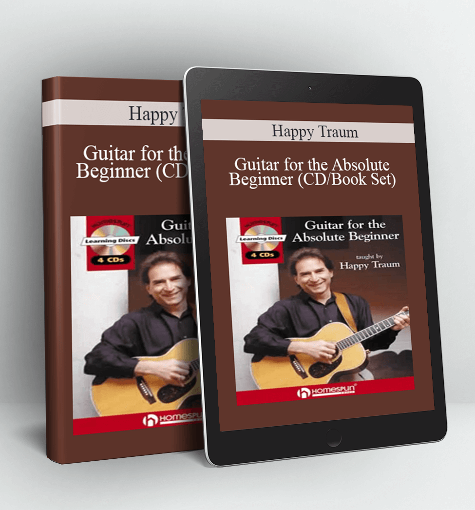 Guitar for the Absolute Beginner (CD Book Set) - Happy Traum