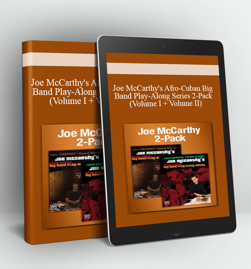 Joe McCarthy's Afro-Cuban Big Band Play-Along Series 2-Pack (Volume I + Volume II)