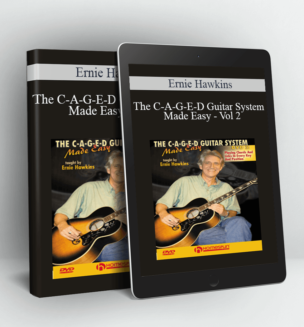 The C-A-G-E-D Guitar System Made Easy - Vol 2 - Ernie Hawkins