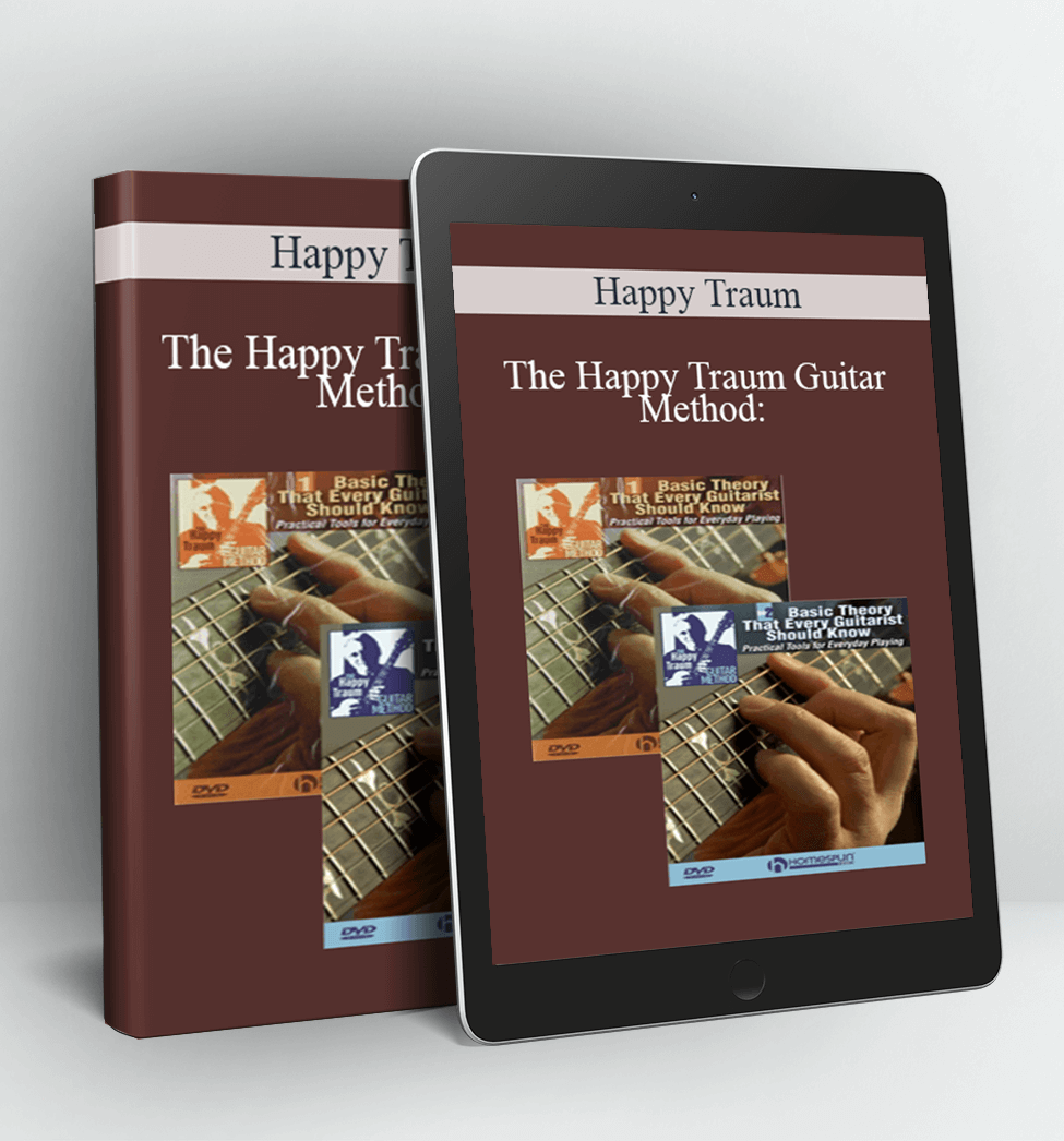 The Happy Traum Guitar Method Basic Theory That Every Guitar Player Should Know - 2 Volume - Happy Traum