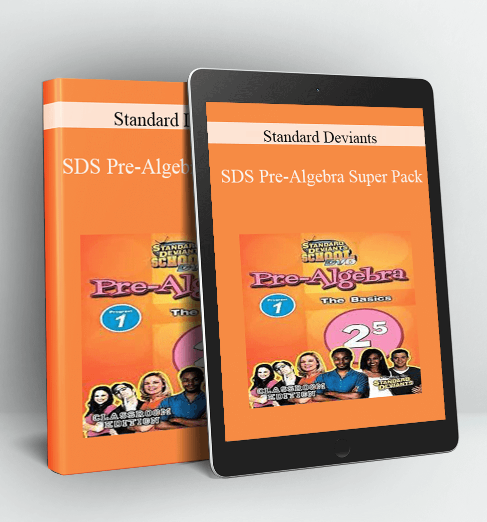 SDS Pre-Algebra Super Pack - Standard Deviants