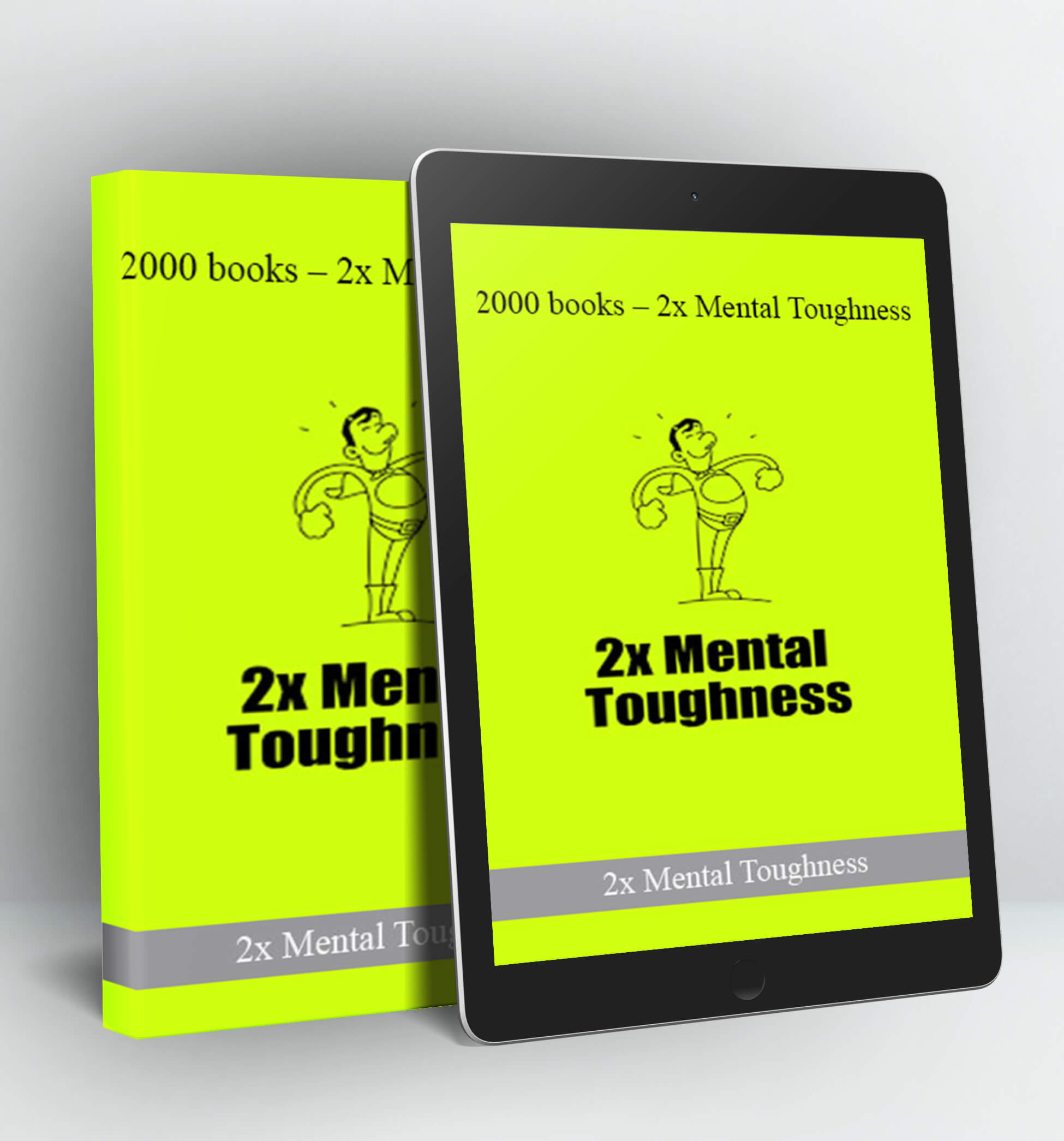 2x Mental Toughness - 2000 books