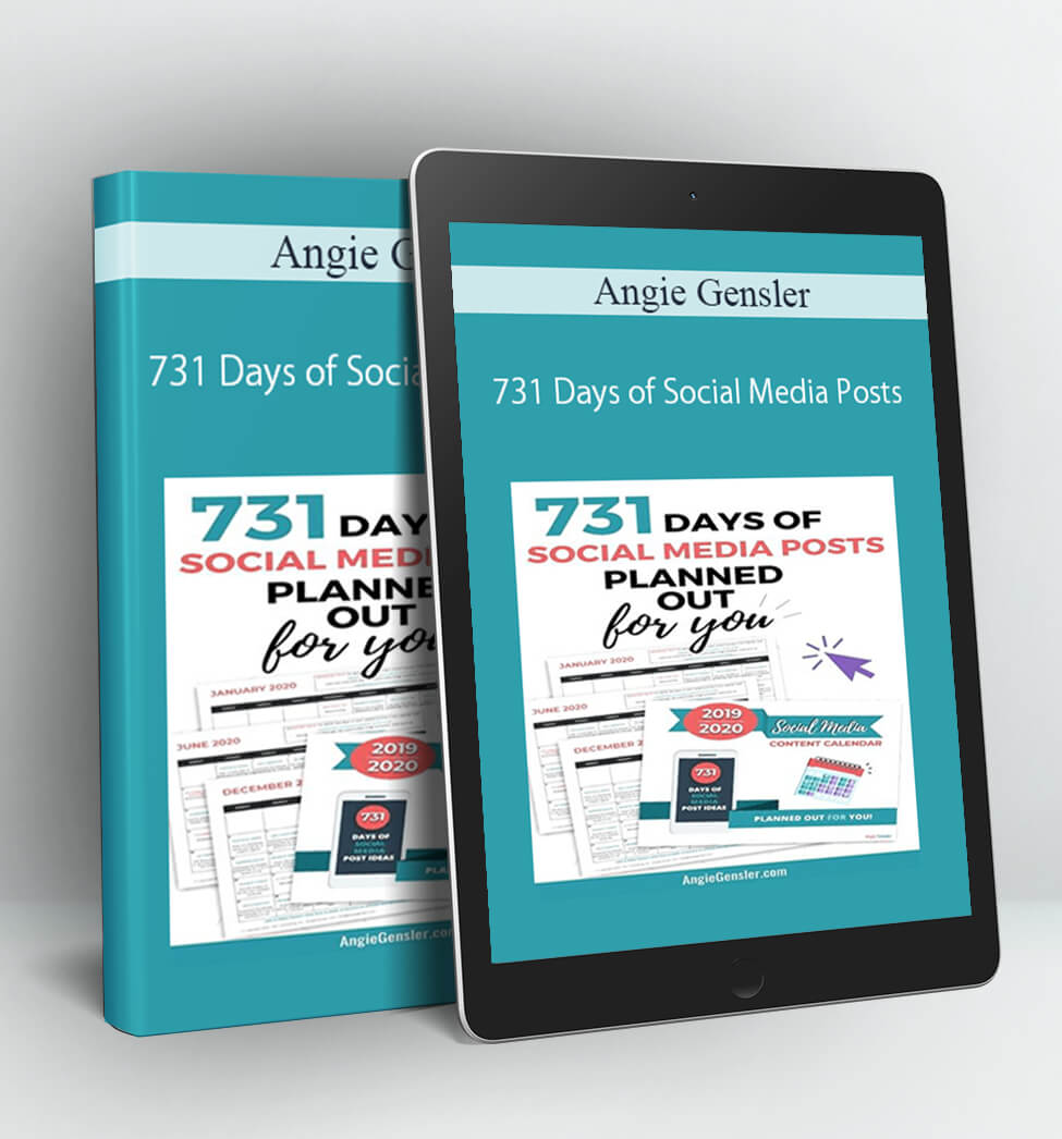 731 Days of Social Media Posts - Angie Gensler