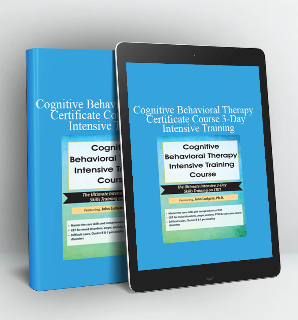 Cognitive Behavioral Therapy Certificate Course 3-Day Intensive Training