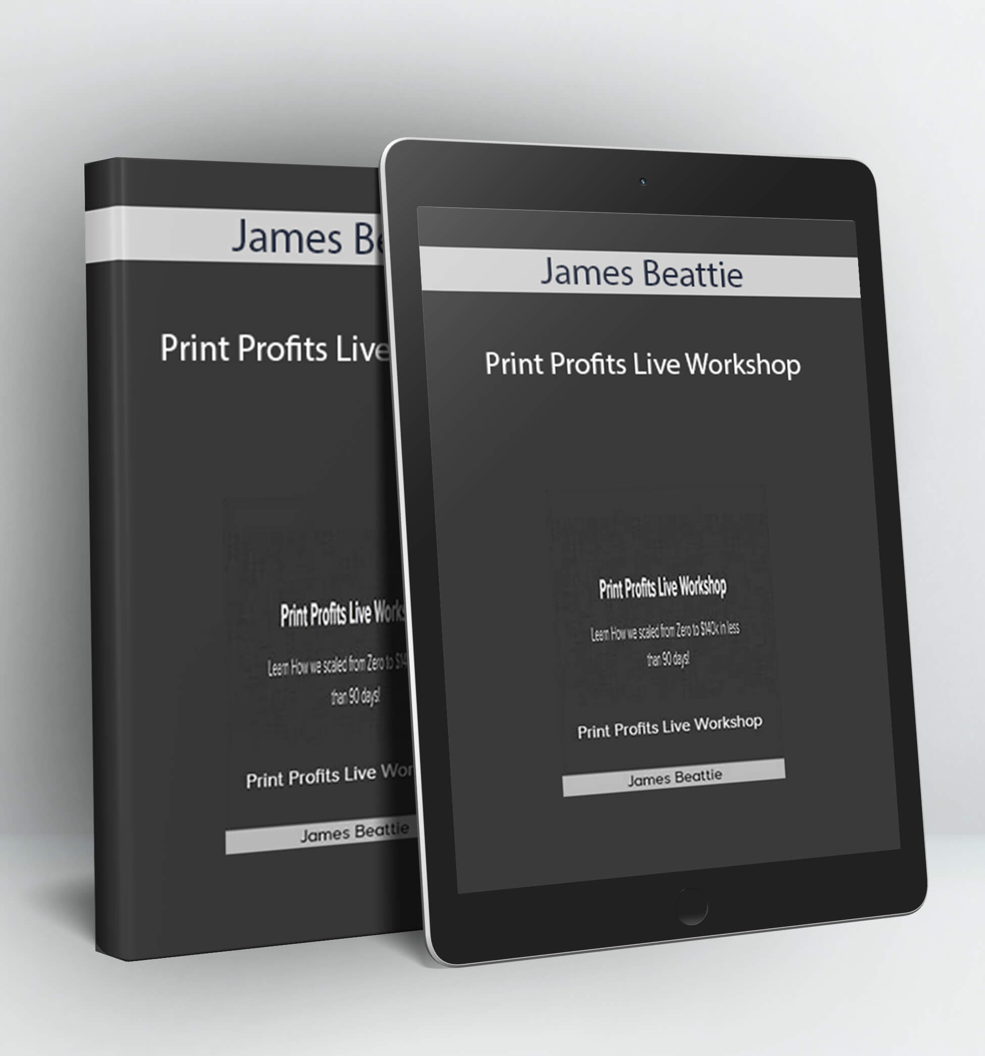 Print Profits Live Workshop - James Beattie