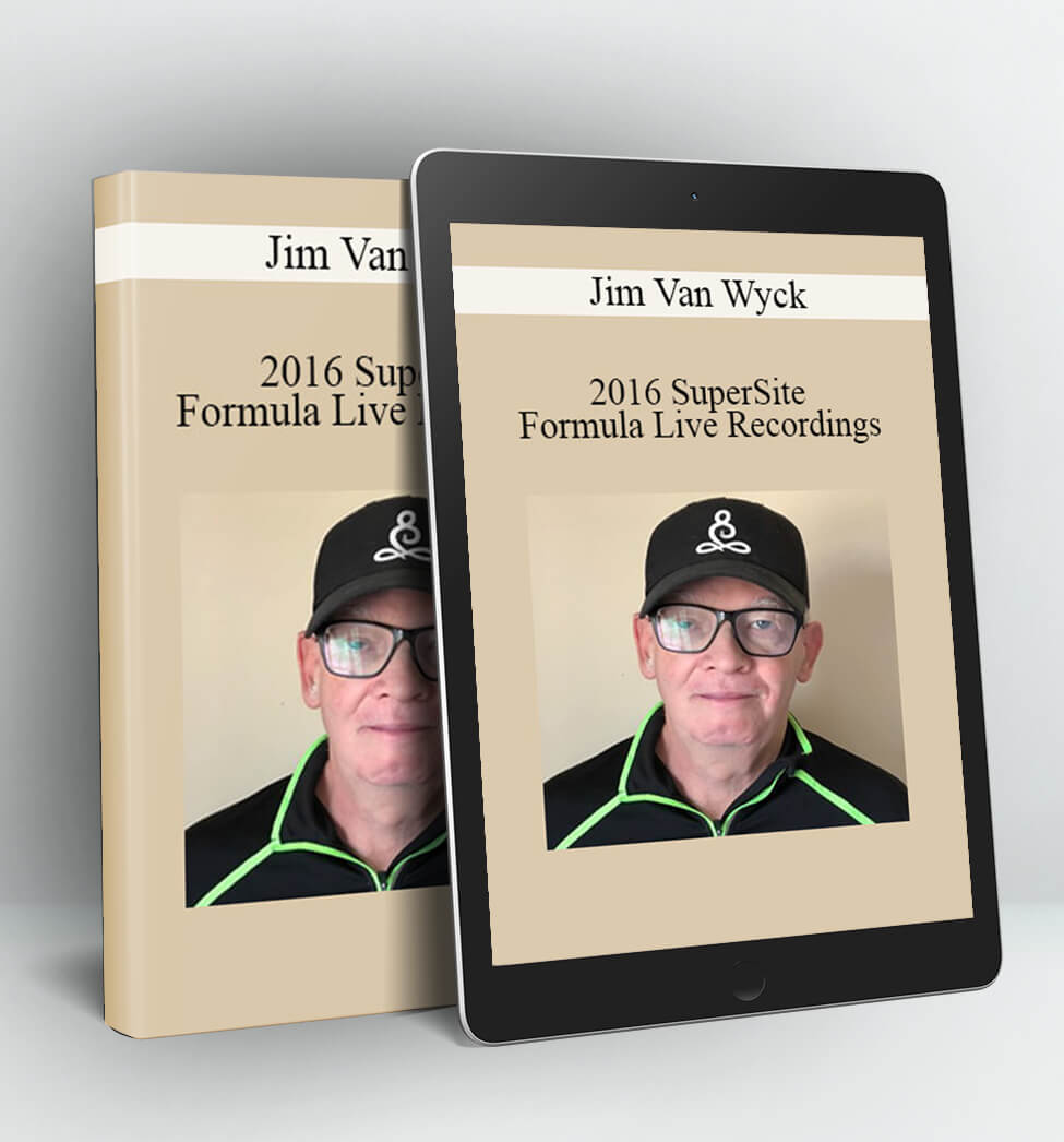 2016 SuperSite Formula Live Recordings - Jim Van Wyck