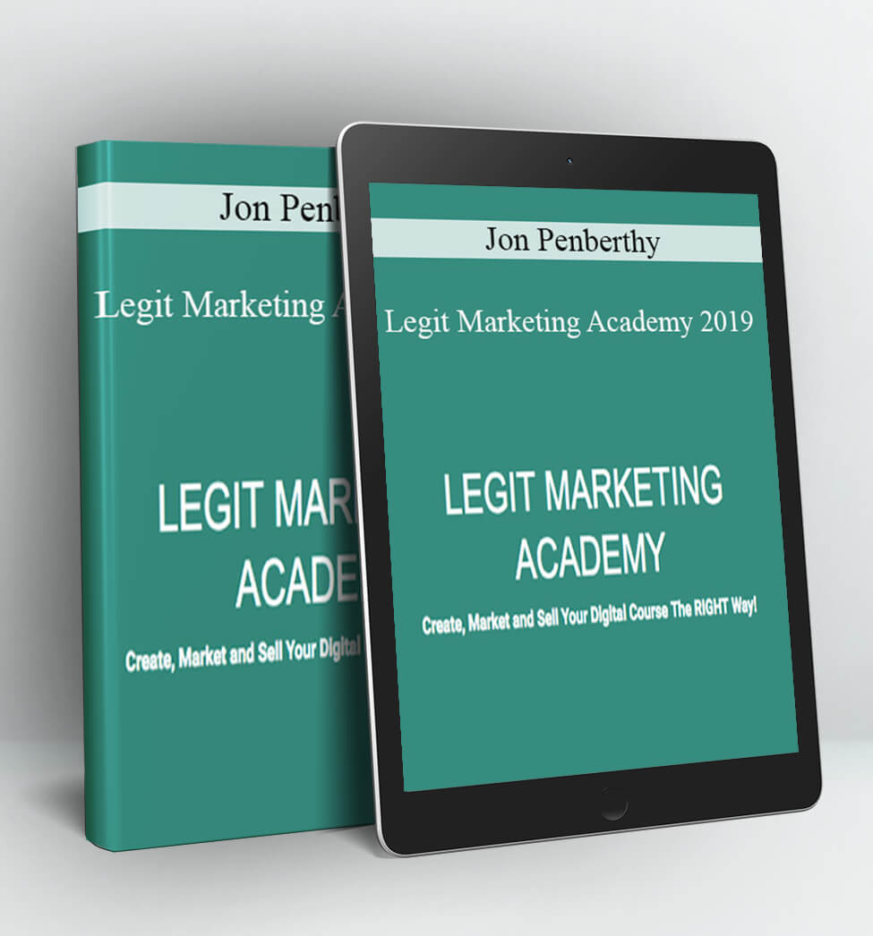 Legit Marketing Academy 2019 - Jon Penberthy