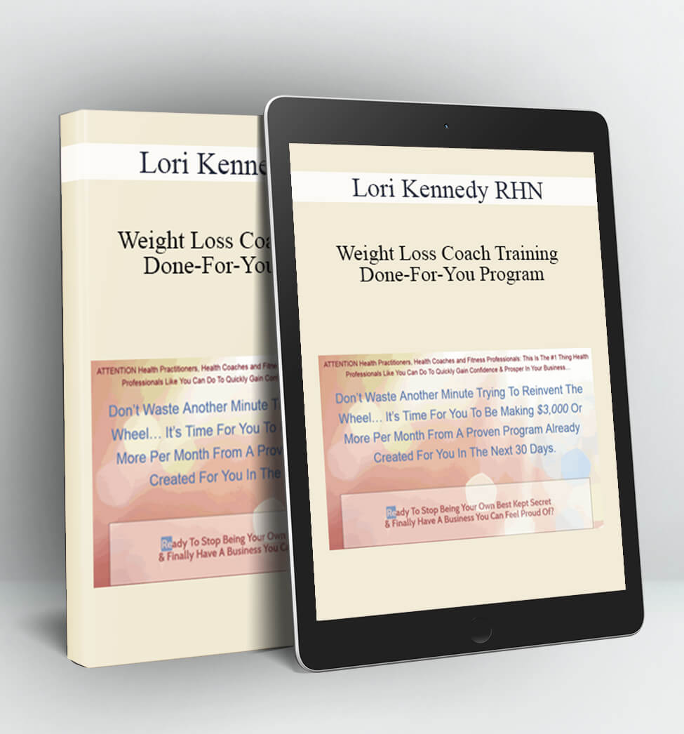 Weight Loss Coach Training & Done-For-You Program - Lori Kennedy RHN