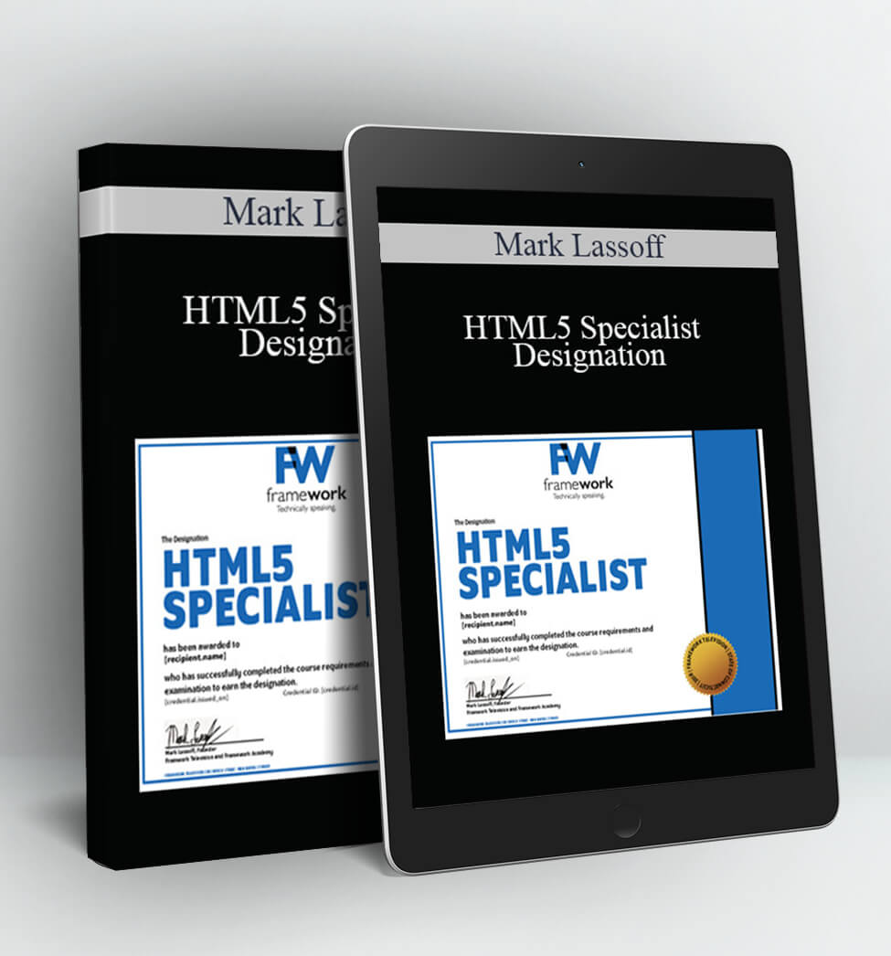 HTML5 Specialist Designation - Mark Lassoff