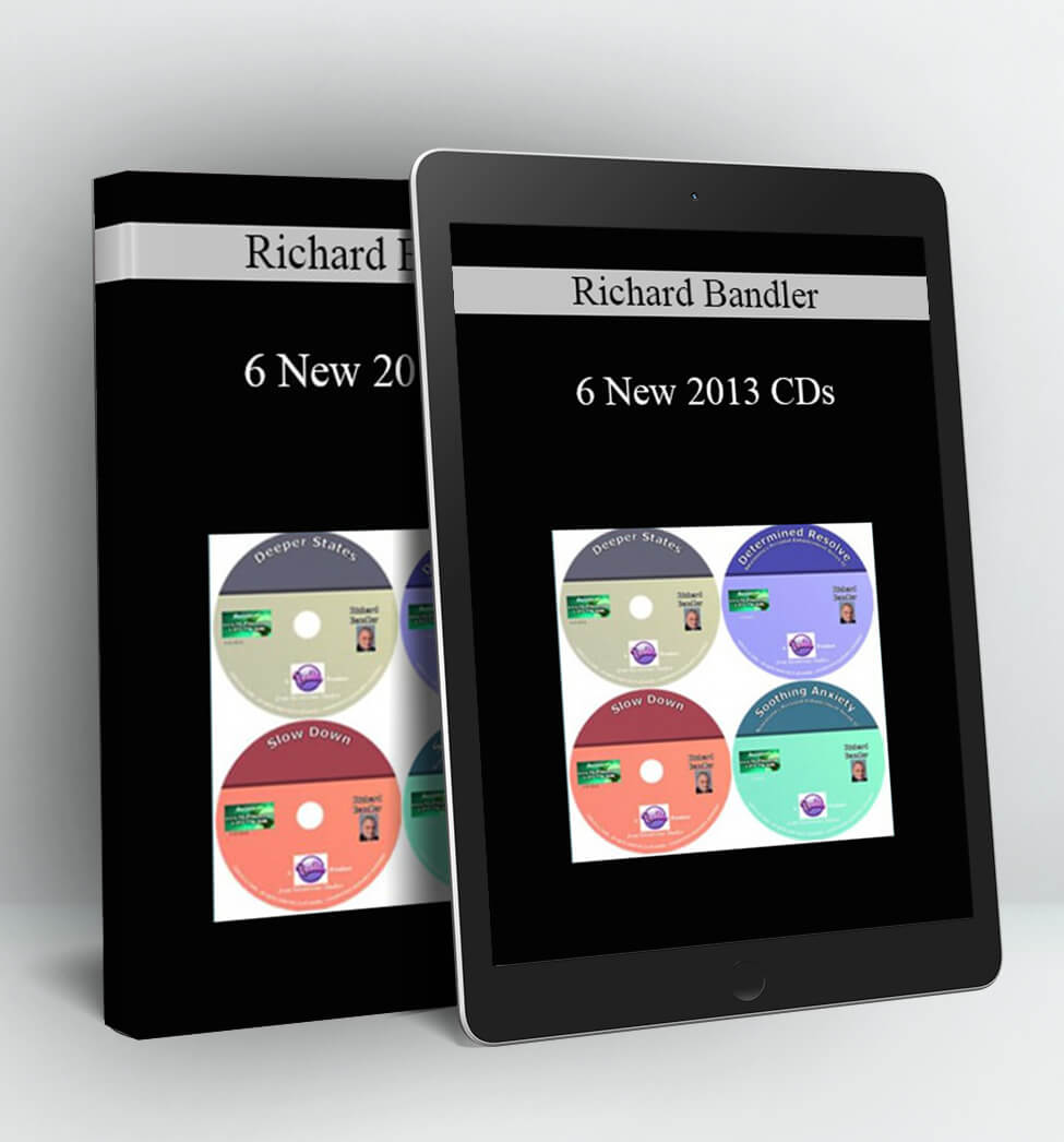 6 New 2013 CDs - Richard Bandler