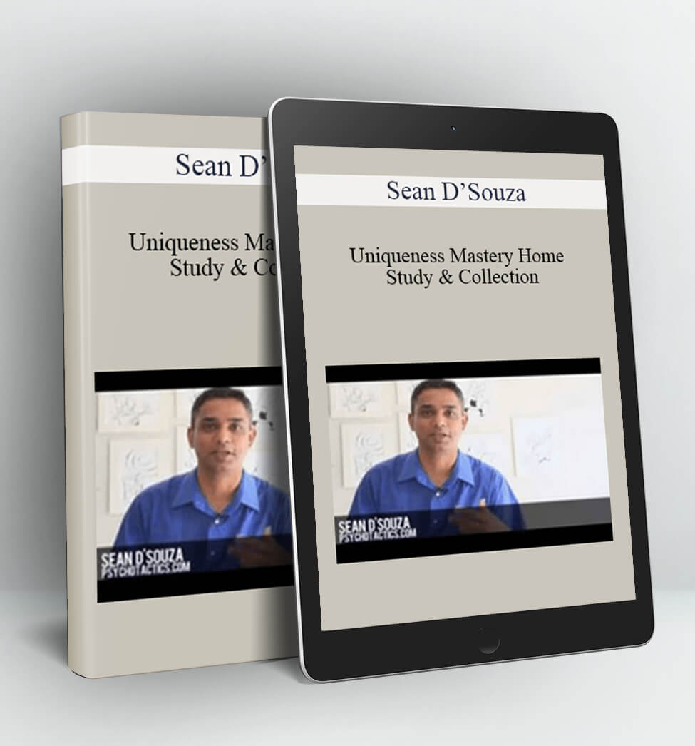 Uniqueness Mastery Home Study & Collection - Sean D’Souza