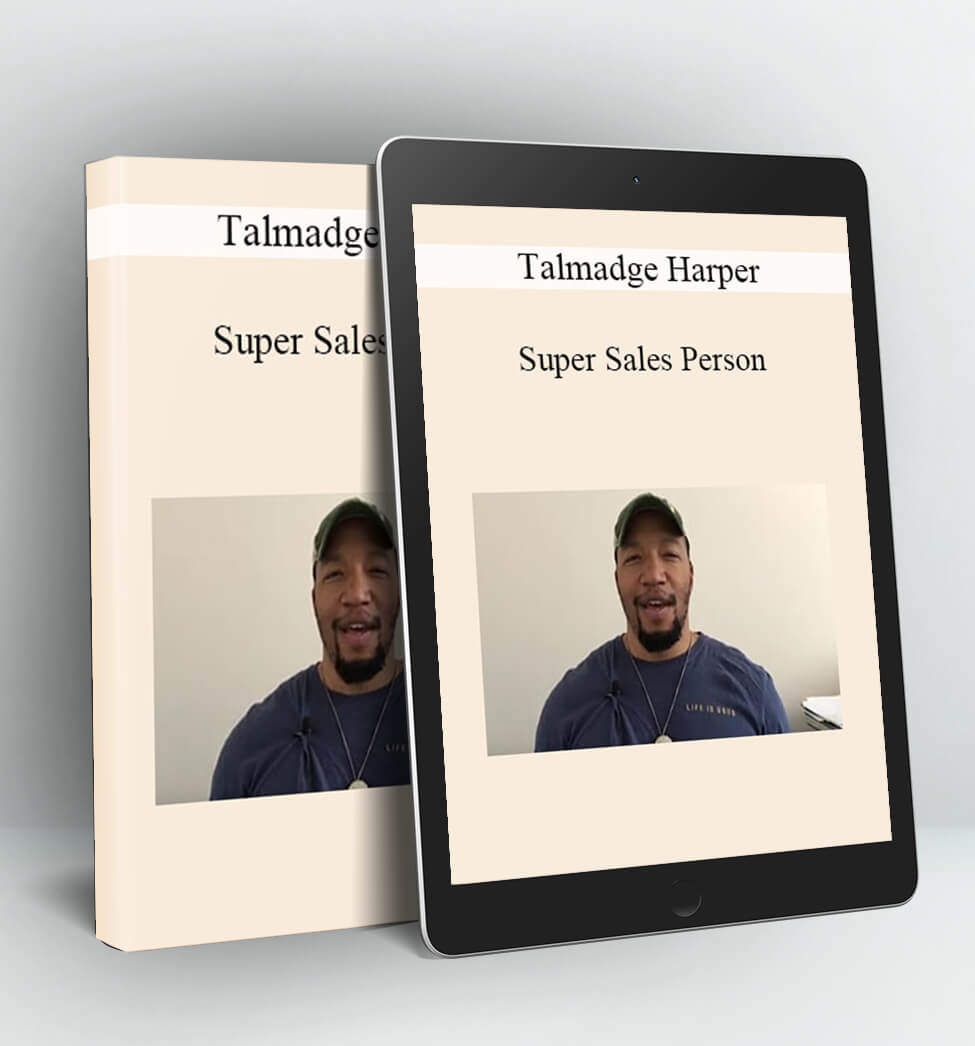 Super Sales Person - Talmadge Harper