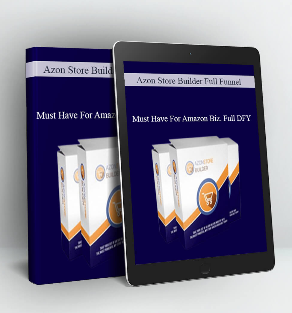 Azon Store Builder Full Funnel - Must Have For Amazon Biz. Full DFY