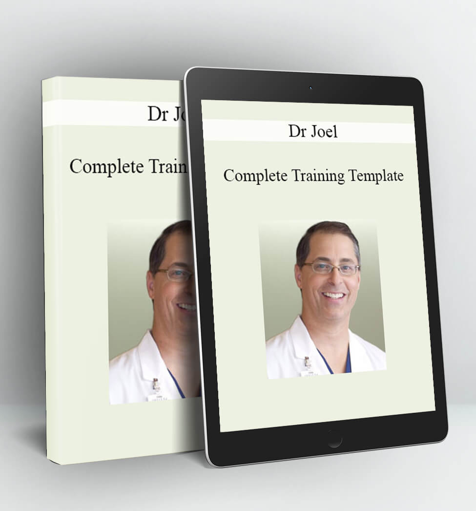 Complete Training Template - Dr Joel