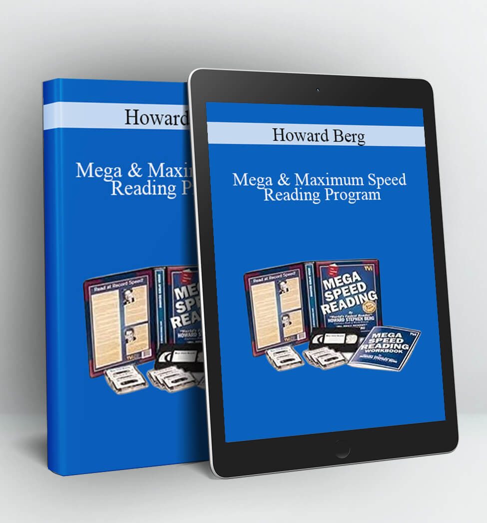 Mega & Maximum Speed Reading Program - Howard Berg