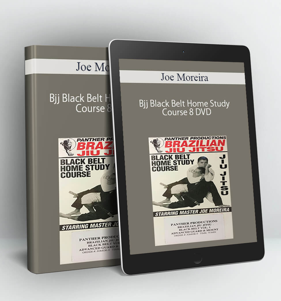 Bjj Black Belt Home Study Course 8 DVD - Joe Moreira