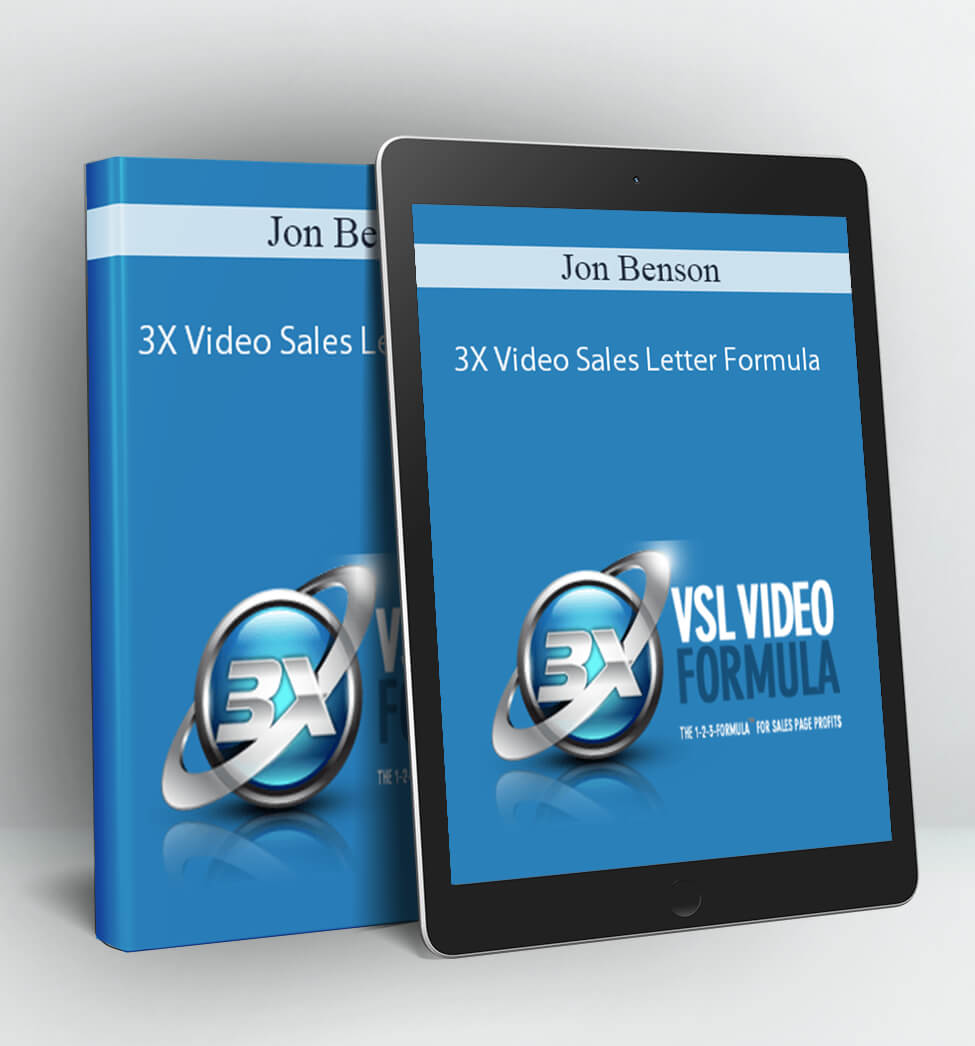 3X Video Sales Letter Formula - Jon Benson