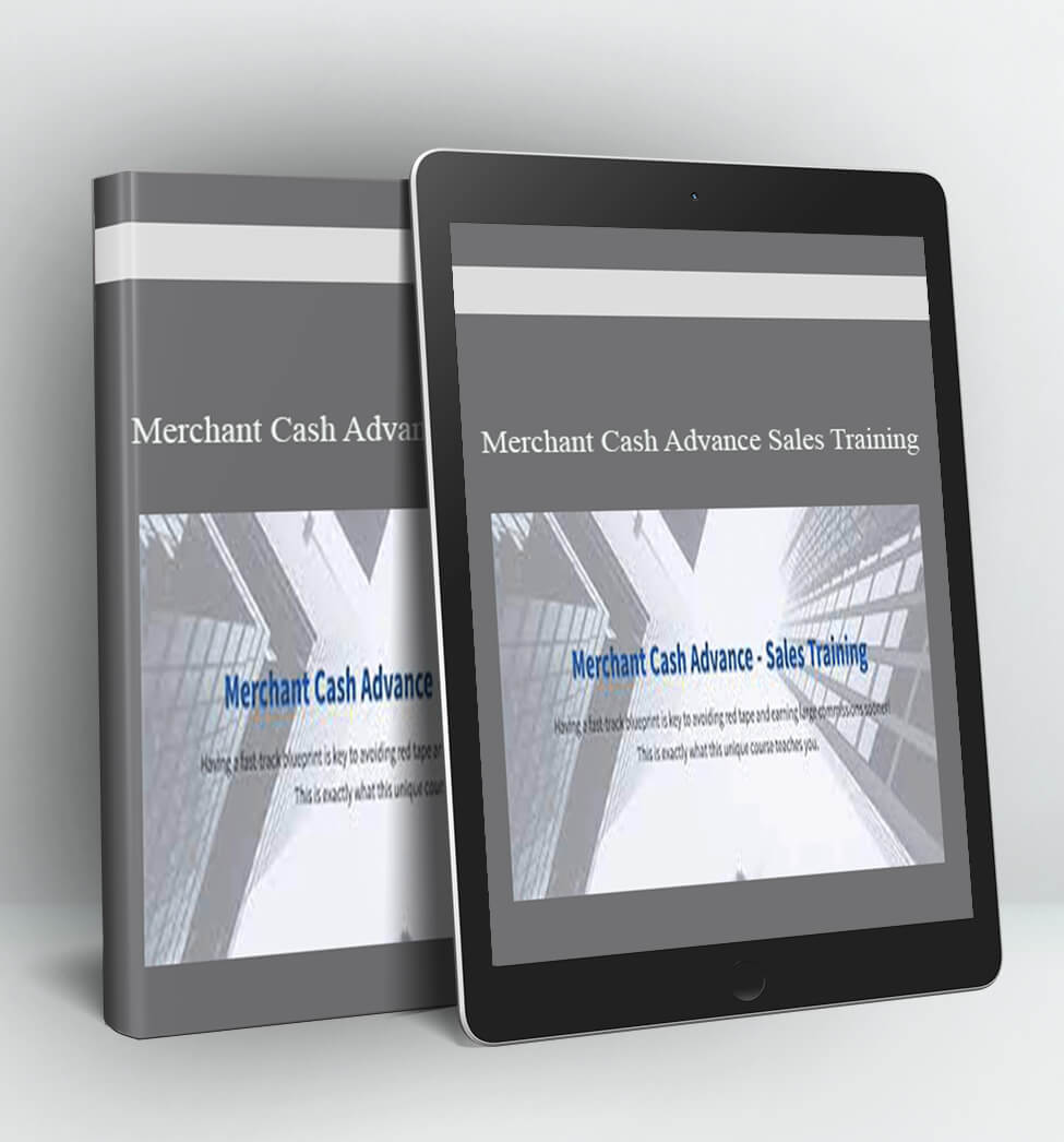 Merchant Cash Advance Sales Training