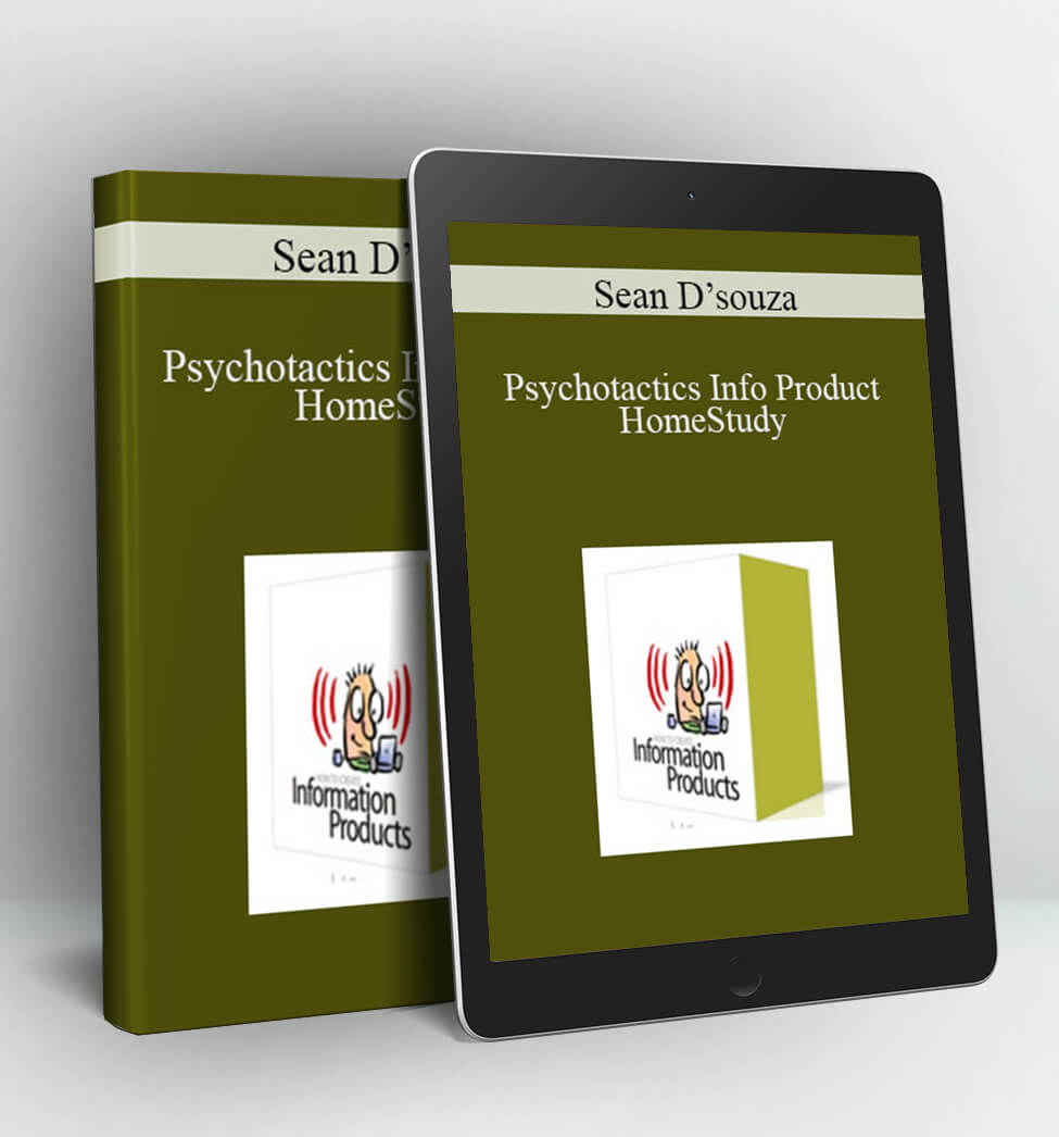 Psychotactics Info Product HomeStudy - Sean D’souza