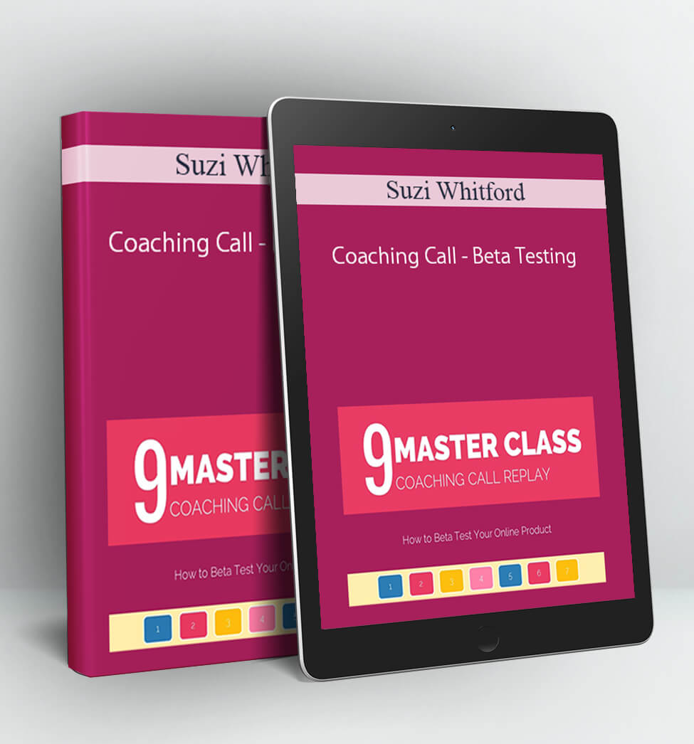 Coaching Call - Beta Testing - Suzi Whitford