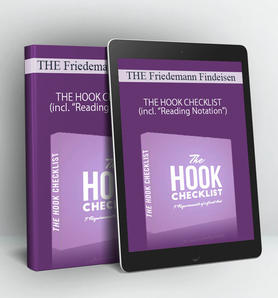 THE HOOK CHECKLIST (incl. “Reading Notation”) - THE Friedemann Findeisen