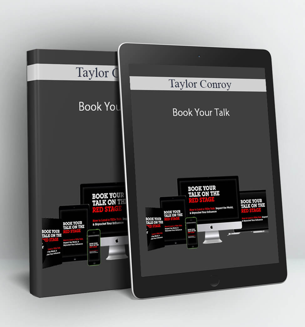 Book Your Talk - Taylor Conroy