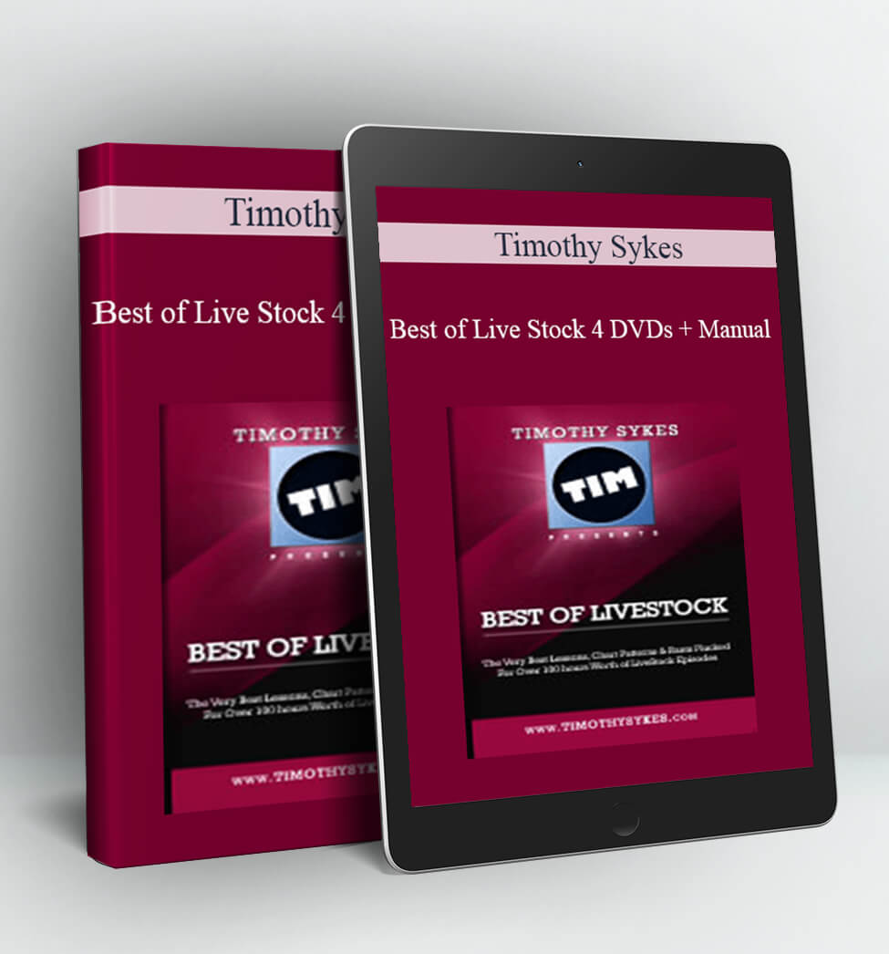 Best of Live Stock 4 DVDs + Manual - Timothy Sykes