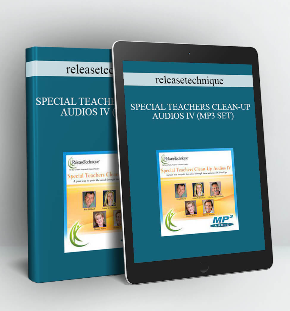 releasetechnique - SPECIAL TEACHERS CLEAN-UP AUDIOS IV (MP3 SET)