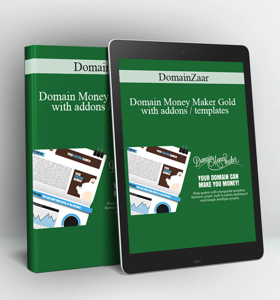 Domain Money Maker Gold with addons / templates - DomainZaar