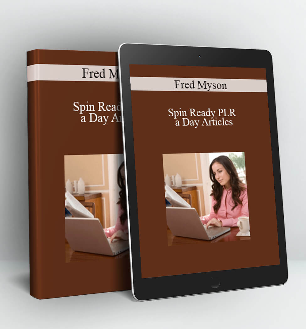 Spin Ready PLR a Day Articles - Fred Myson