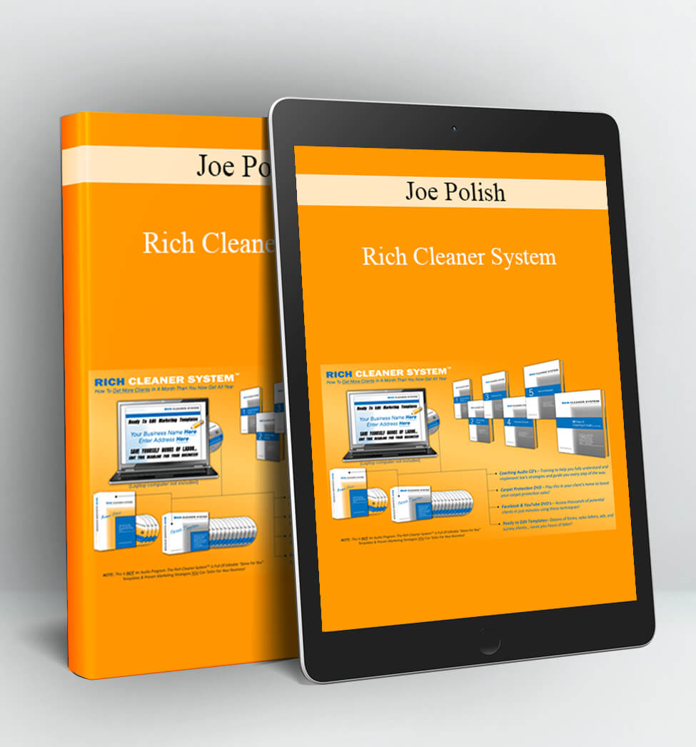 Rich Cleaner System - Joe Polish