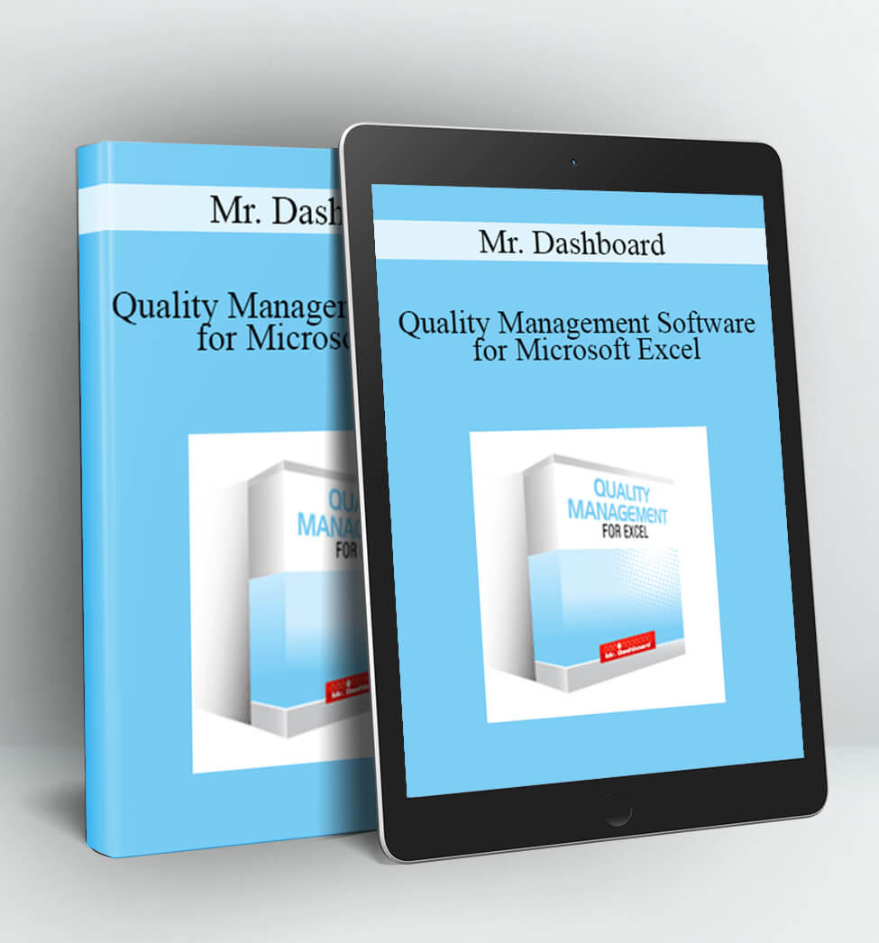 Mr. Dashboard - Quality Management Software for Microsoft Excel