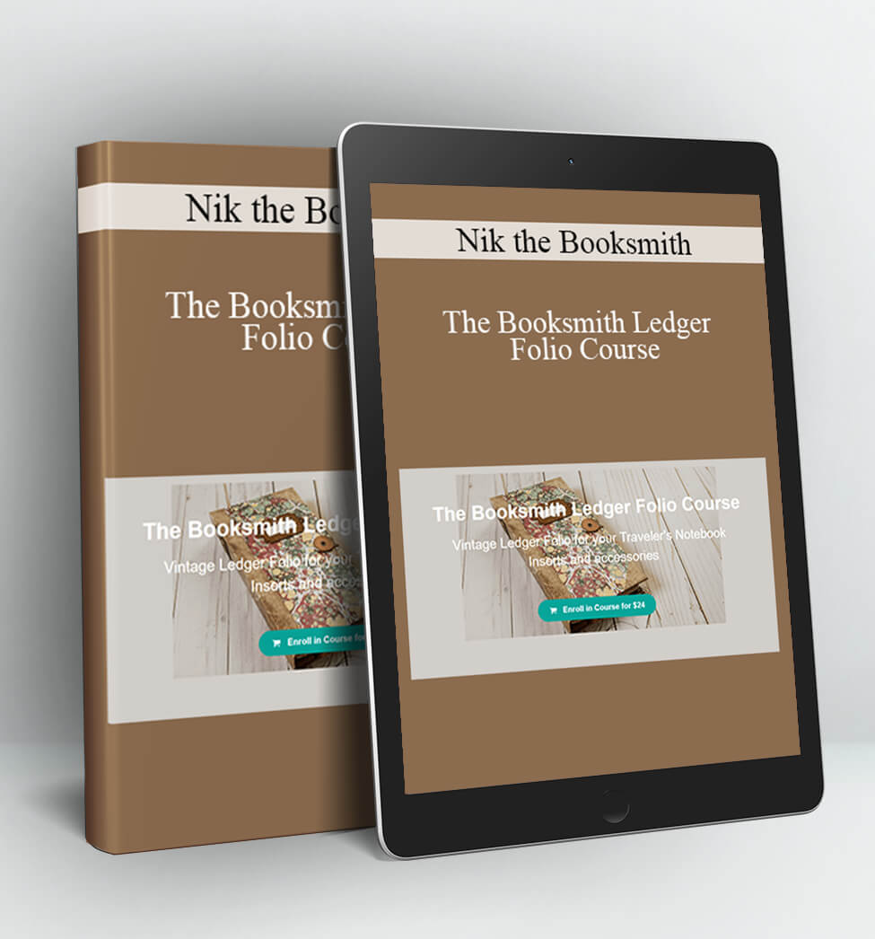 The Booksmith Ledger Folio Course - Nik the Booksmith