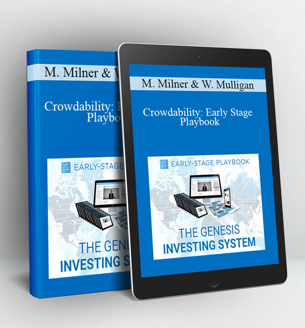 Crowdability: Early Stage Playbook - Matt Milner & Wayne Mulligan