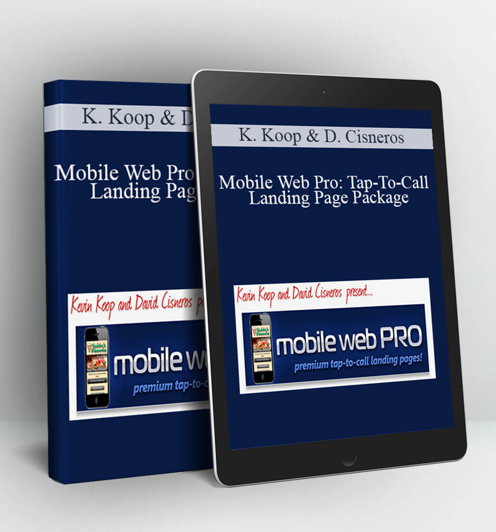 Mobile Web Pro: Tap-To-Call Landing Page Package - Kevin Koop & David Cisneros