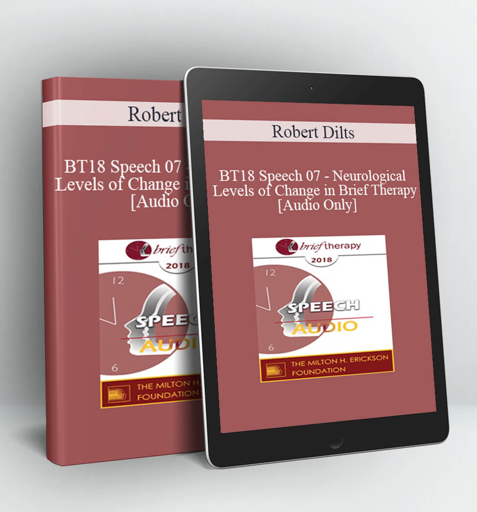 Robert Dilts - BT18 Speech 07 - Neurological Levels of Change in Brief Therapy