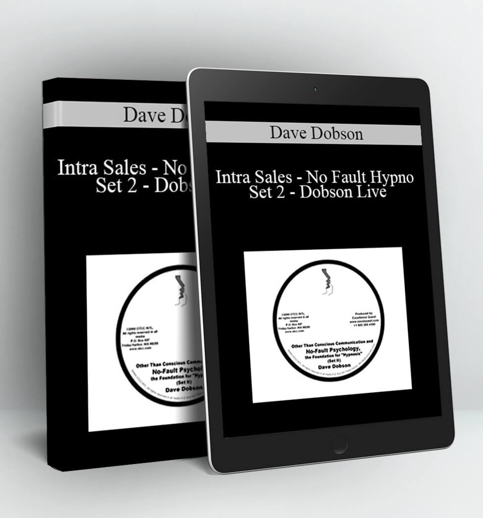 Intra Sales - No Fault Hypno Set 2 - Dobson Live - Dave Dobson