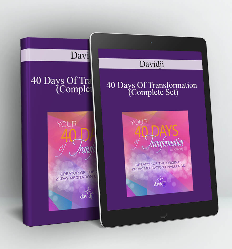 40 Days Of Transformation (Complete Set) - Davidji