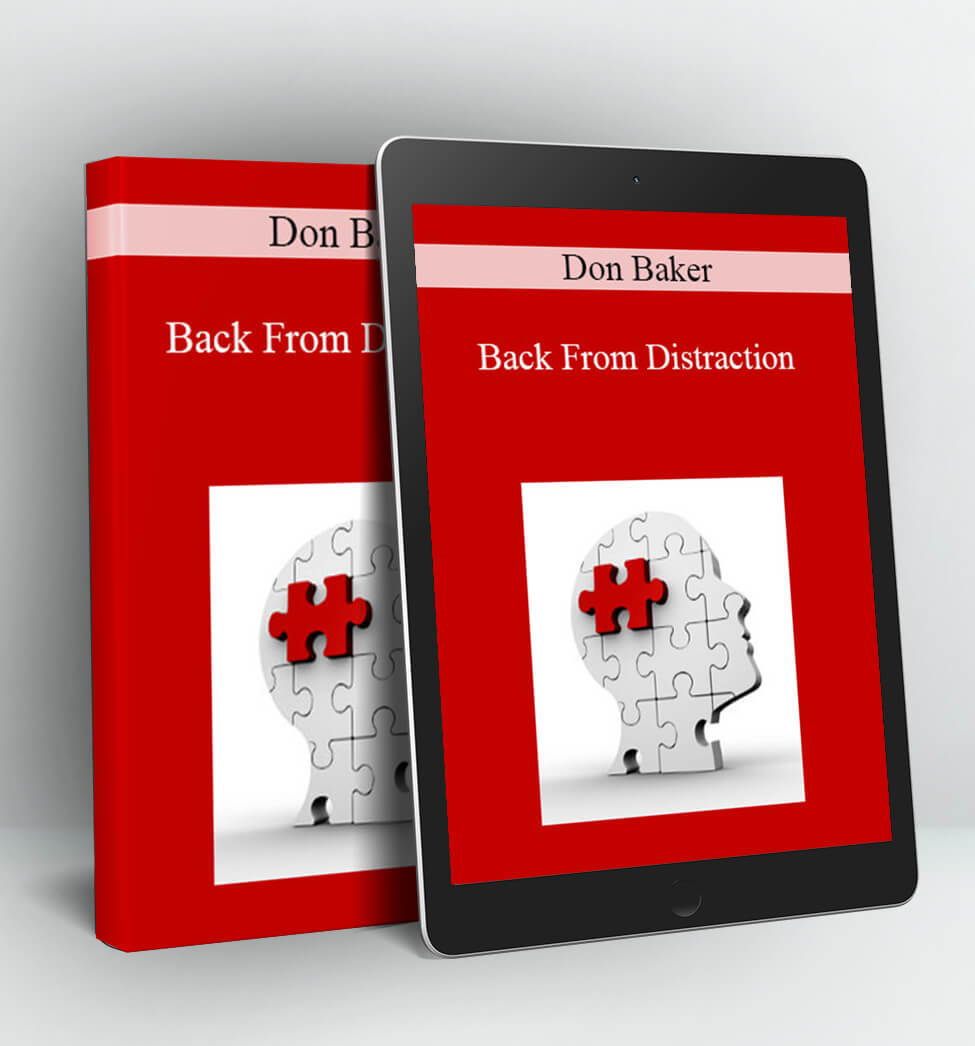 Back From Distraction - Don Baker