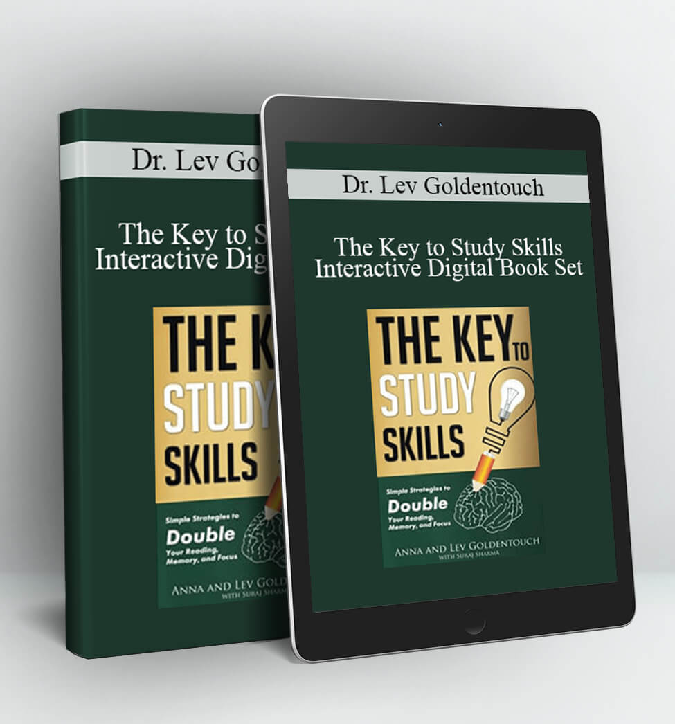 The Key to Study Skills - Interactive Digital Book Set - Dr. Lev Goldentouch