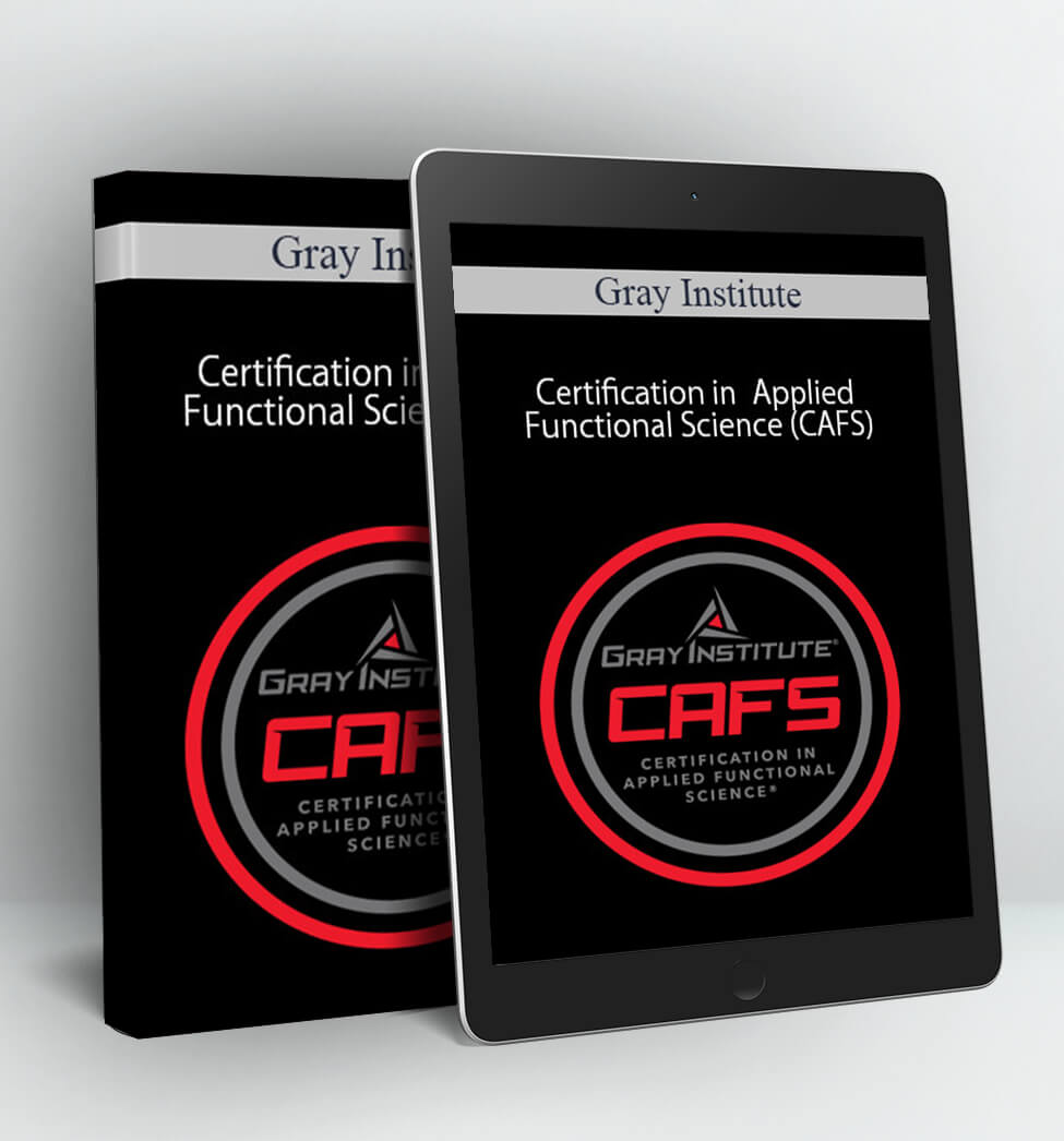 Certification in Applied Functional Science (CAFS) - Gray Institute