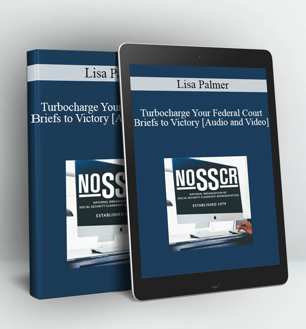 Turbocharge Your Federal Court Briefs to Victory - Lisa Palmer