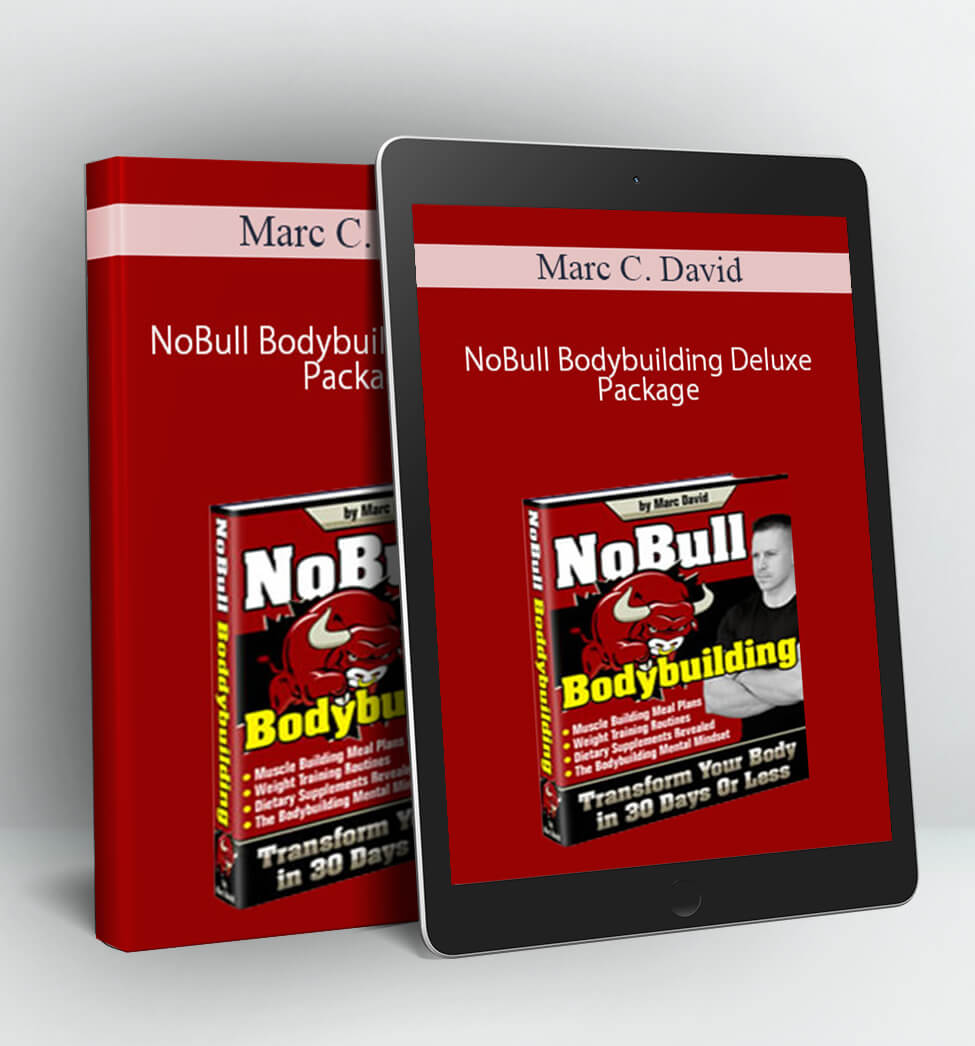 NoBull Bodybuilding Deluxe Package - Marc C. David